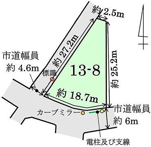 大字東和徳町　売土地 解体更地引渡しです。西側道路に通行制限があります。通行許可申請が可能です。