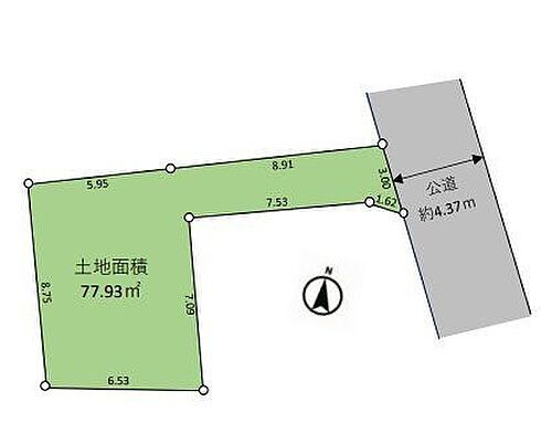 東京都東久留米市八幡町２丁目 土地