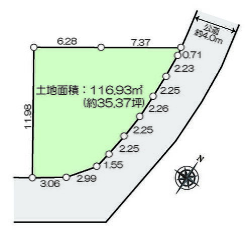 神奈川県大和市福田７丁目 土地