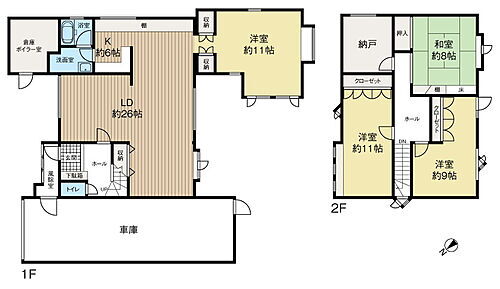 北海道札幌市清田区北野七条３丁目 2980万円