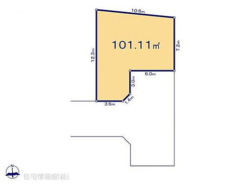埼玉県新座市石神２丁目 土地