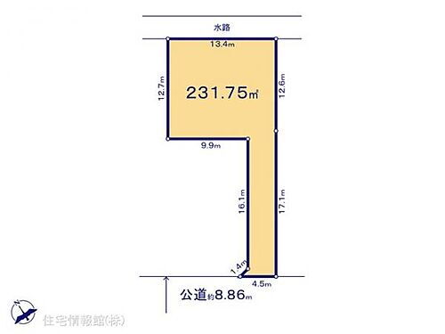埼玉県北葛飾郡杉戸町清地６丁目 土地