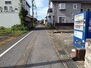 関ケ原町　売土地 前面道路含む現地写真