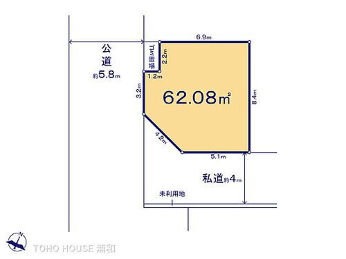 埼玉県さいたま市桜区西堀2丁目 中浦和駅 土地 物件詳細
