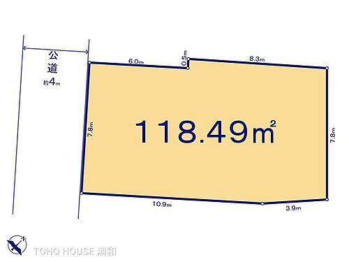 埼玉県上尾市大字原市 土地