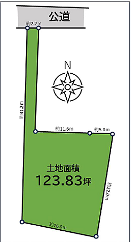 神奈川県海老名市門沢橋４丁目 土地