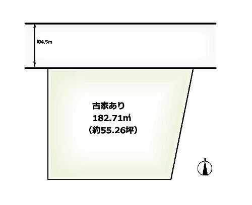 大阪府大東市緑が丘２丁目 野崎駅 土地 物件詳細