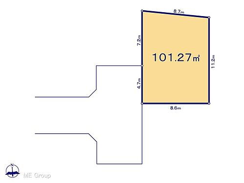 埼玉県新座市石神２丁目 土地