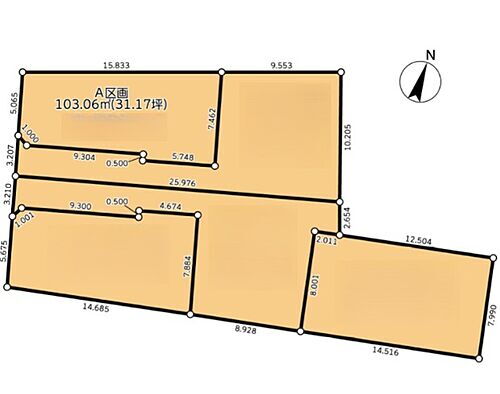 埼玉県さいたま市北区宮原町４丁目 土地