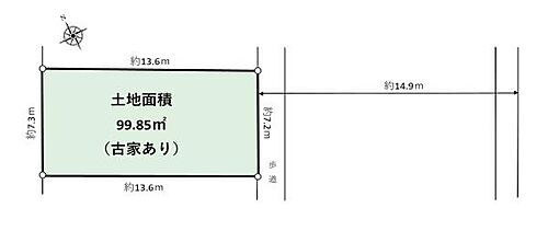 神奈川県鎌倉市西鎌倉４丁目 土地