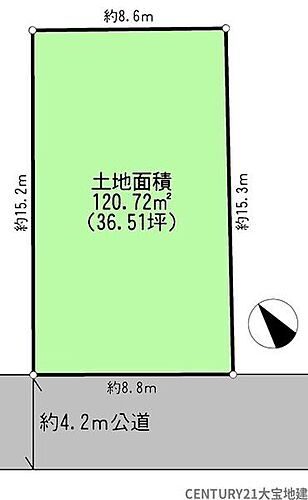 千葉県千葉市中央区松波4丁目 作草部駅 土地 物件詳細