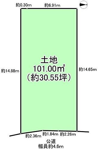 大阪府松原市立部１丁目 土地