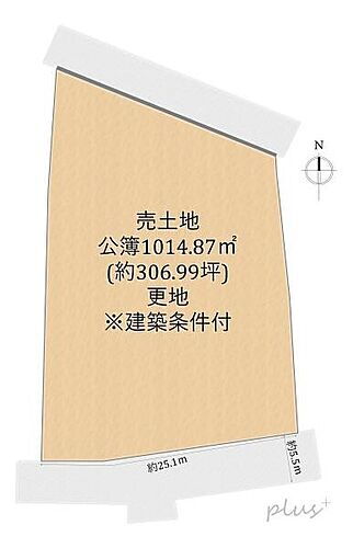 京都府京都市右京区鳴滝音戸山町 建築条件付土地