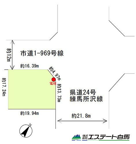 埼玉県所沢市東所沢和田1丁目 東所沢駅 土地 物件詳細