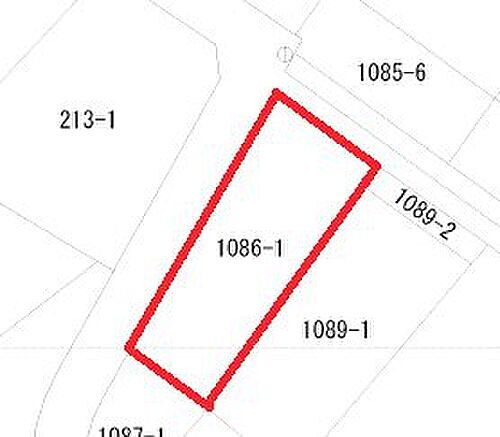 久慈町５丁目１０８６番１ 242m2（約73.2坪）