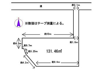 川西市東畦野山手一丁目　売り土地