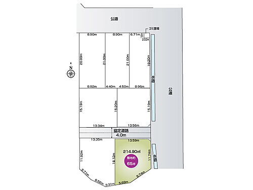 埼玉県行田市大字持田 建築条件付土地