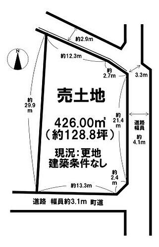 奈良県磯城郡田原本町大字大安寺 土地