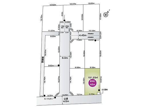 埼玉県鴻巣市松原３丁目 建築条件付土地