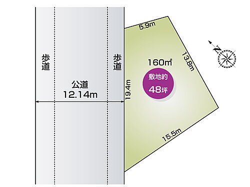 埼玉県加須市南大桑 土地