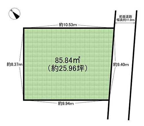 大阪府大阪市港区三先２丁目 土地