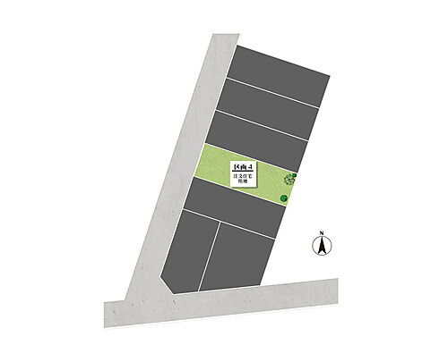 広島県三原市宮浦６丁目 建築条件付土地