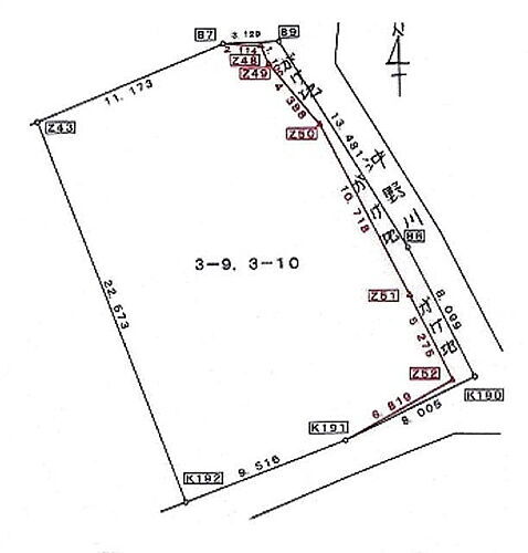 愛知県新城市平井字若杉 土地