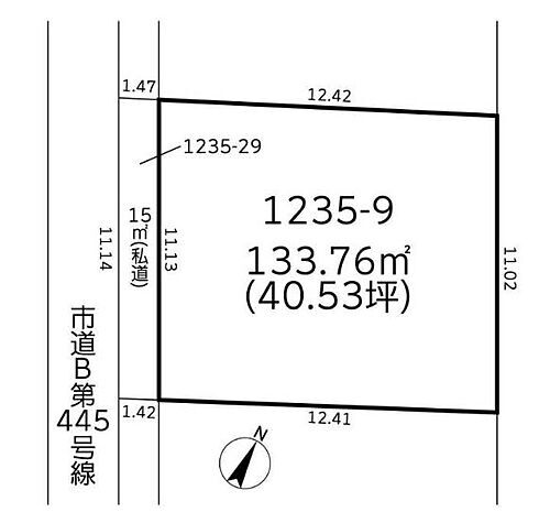 埼玉県狭山市大字水野 土地