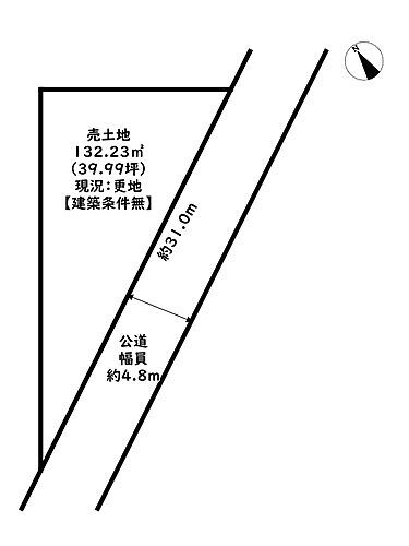 兵庫県姫路市飾磨区加茂南 土地