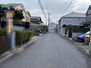 松ケ崎桜木町土地 前面道路含む現地写真