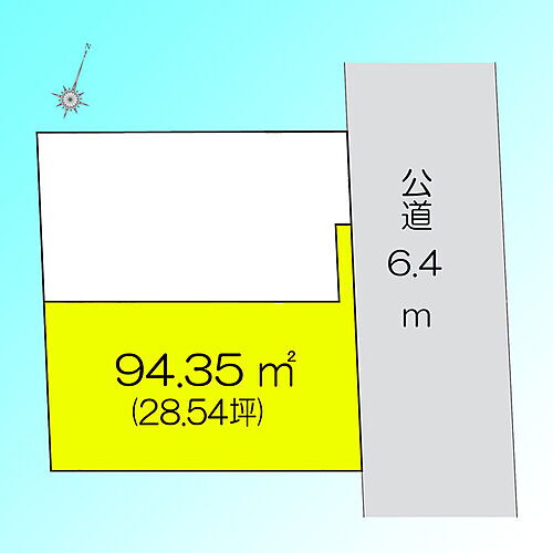 さいたま市緑区太田窪１丁目　Ｂ区画 区画図
