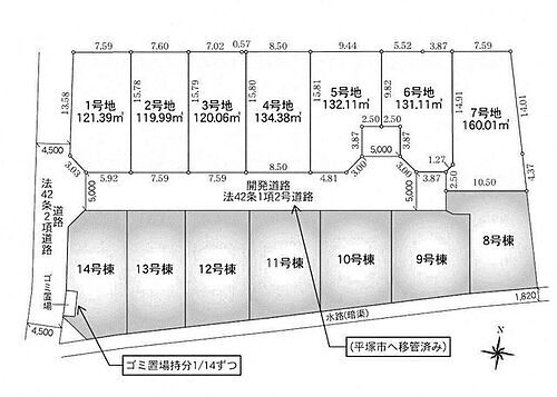神奈川県平塚市南金目 土地