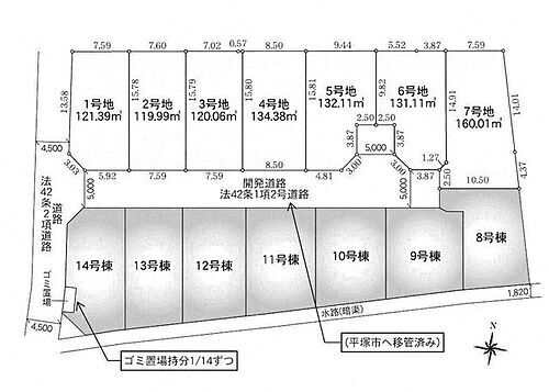 神奈川県平塚市南金目 土地