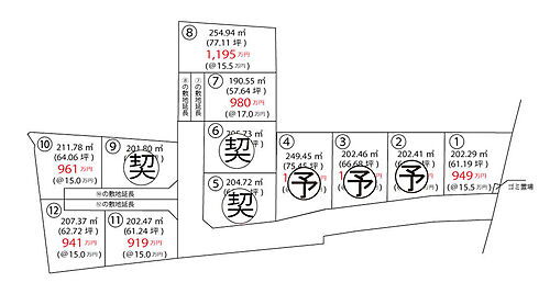 山梨県中央市成島 土地