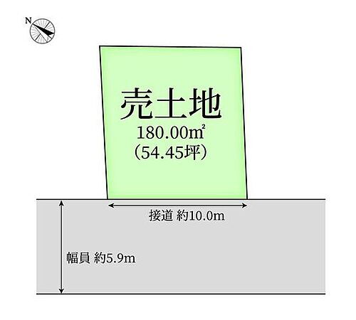 青森県青森市岡造道３丁目 土地