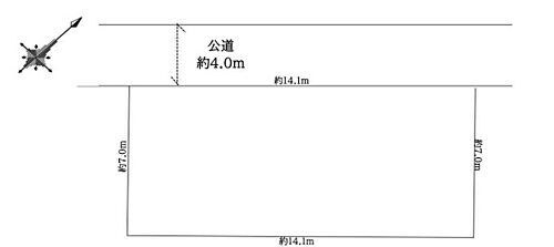 埼玉県越谷市大沢 土地