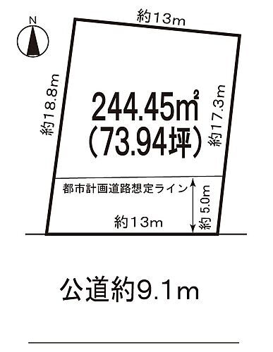 愛知県小牧市小牧５丁目 土地