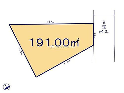 埼玉県北葛飾郡松伏町大字松伏 土地