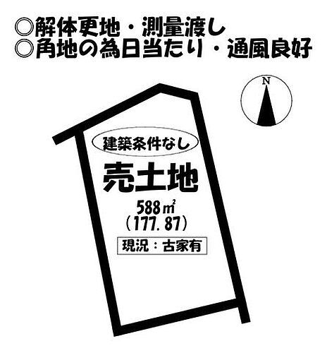 愛知県蒲郡市三谷町伊与戸 土地