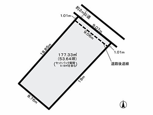 埼玉県熊谷市本石１丁目 土地