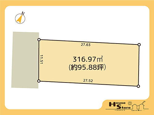 埼玉県蓮田市東５丁目 土地