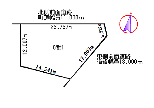 北海道河西郡芽室町東三条南２丁目 土地