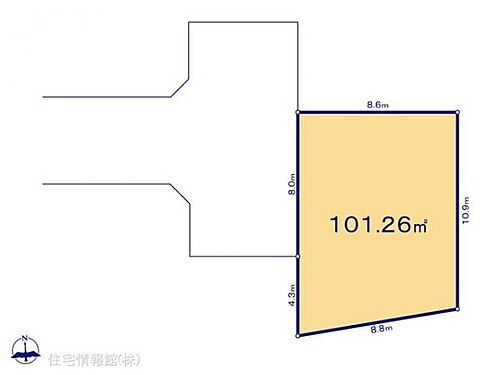 埼玉県新座市石神２丁目 土地