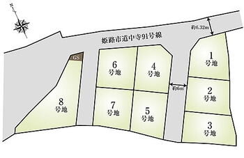ヴェル・ビレッジ香寺町溝口４期 区画図