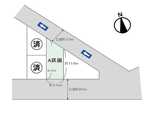 埼玉県さいたま市南区鹿手袋３丁目 土地