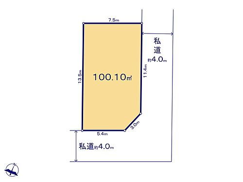 埼玉県川口市大字辻 土地