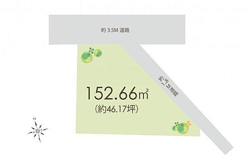 埼玉県東松山市幸町 土地