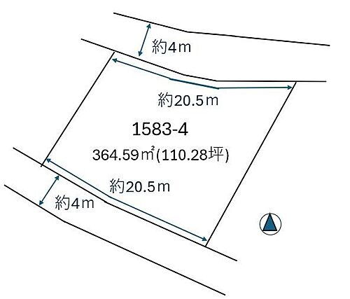 広島県三原市本郷町船木字西森崎1583番5(地番) 本郷駅 土地 物件詳細