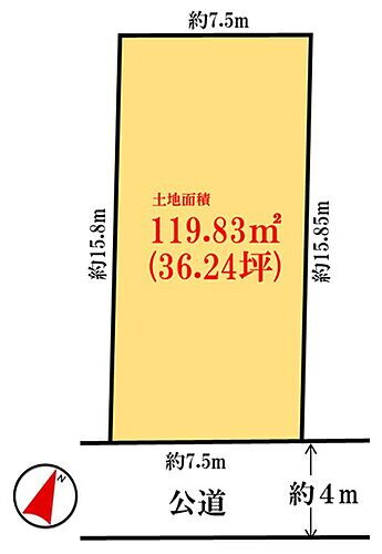 埼玉県さいたま市北区別所町 1830万円