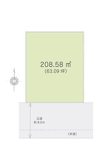埼玉県川越市かすみ野１丁目 土地